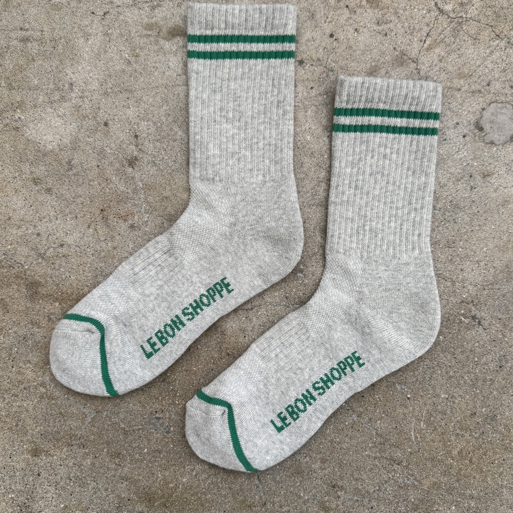 Le Bon Shoppe - Boyfriend Socks | Light Grey | NWT